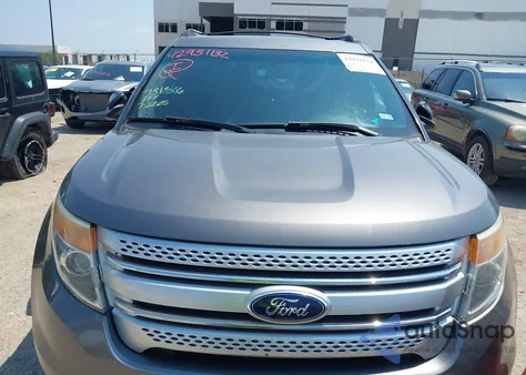 2013 Ford Explorer Xlt from USA, damaged, VIN 1FM5K8D86DGC78151